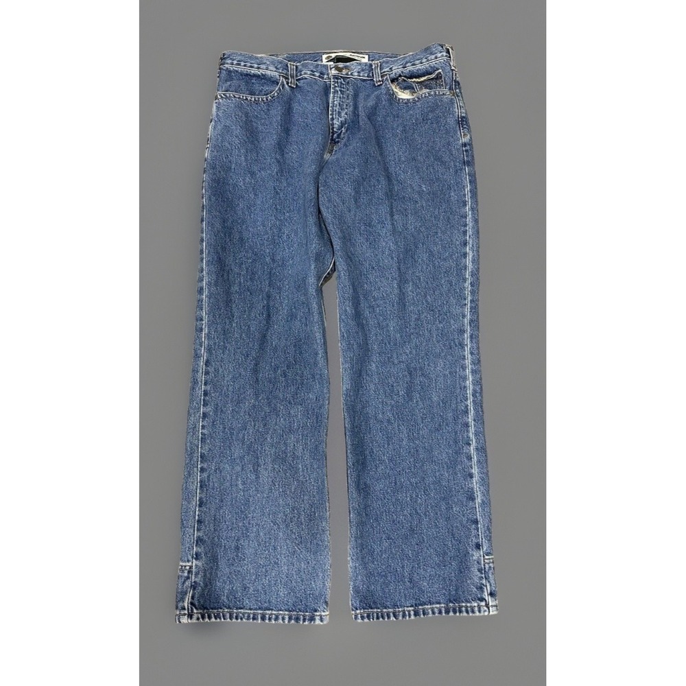 Harley Davidson Men's Wide Straight Leg Denim Jeans Size 38 x 30